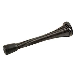 4 in. Oil-Rubbed Bronze Extra Long Spring Doorstop (2-Pack)