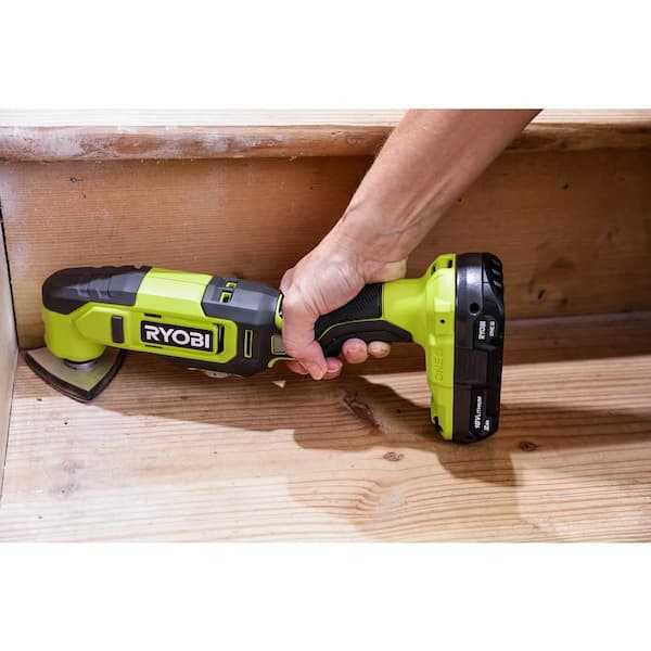 RYOBI ONE+ 18V Cordless (Tool Only) with Oscillating Blade Set PCL430B-A242201 - Home Depot