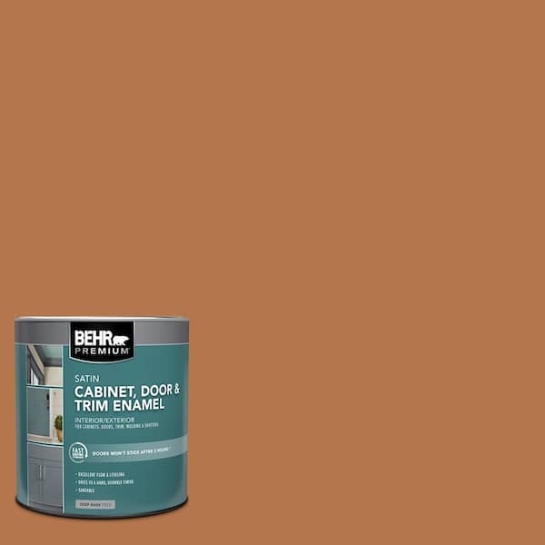1 qt. #SC-533 Cedar Naturaltone Satin Enamel Interior/Exterior Cabinet, Door & Trim Paint