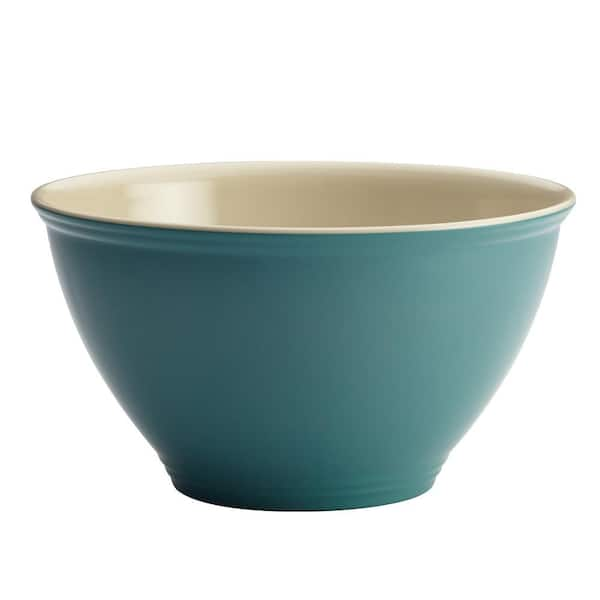 Rachael Ray Cucina Pantryware Melamine Agave Blue Mixing Bowl