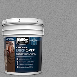 5 gal. #SC-143 Harbor Gray Textured Solid Color Exterior Wood and Concrete Coating