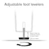 Meyer&Cross Tillman 68" White TV Stand for 75" TVs
