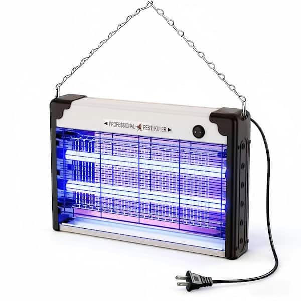 20-Watt Electric Indoor Bug Zapper Insect Pest Mosquito Fly Repellent with Hanging Chain for Home & Covered Outdoor Area