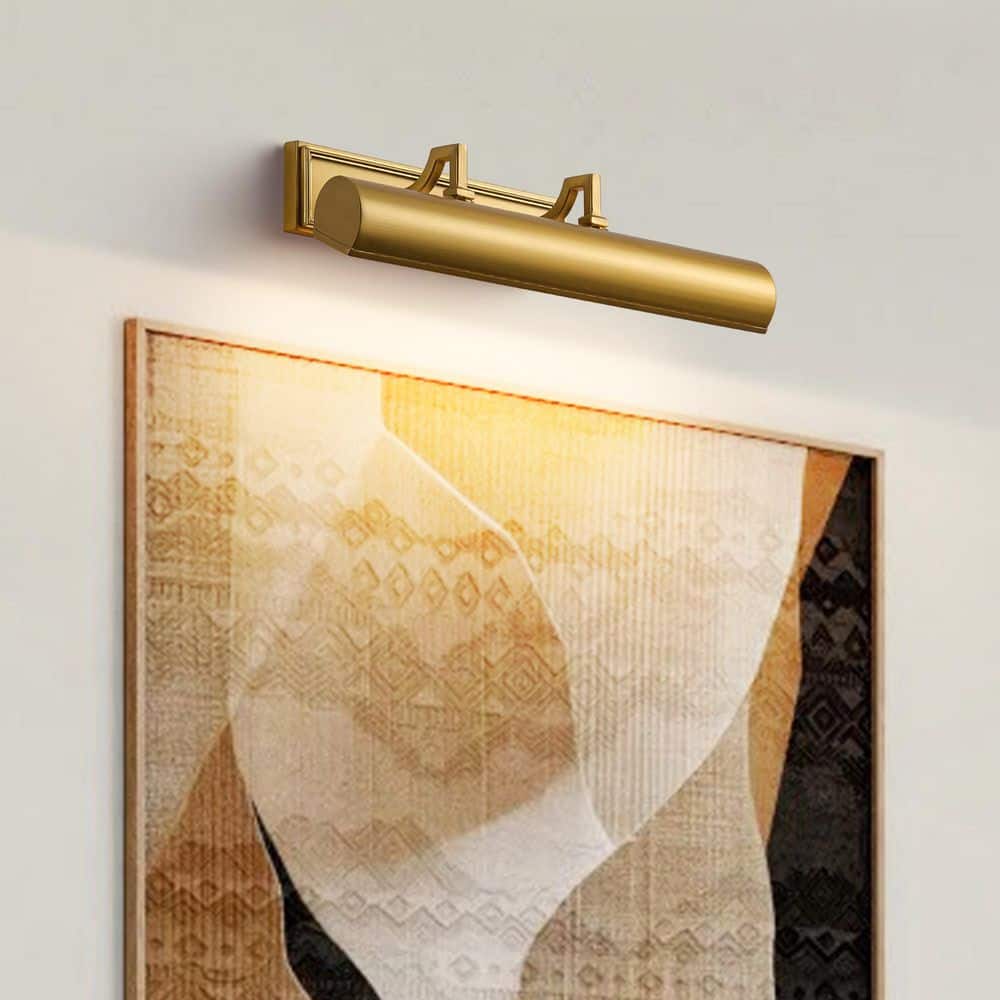 18 in. 1-Light Gold Wall Sconce, Picture Lights for Wall, Modern Wall Light for Living Room, Bathroom, Bedroom price history on PriceWatchPro
