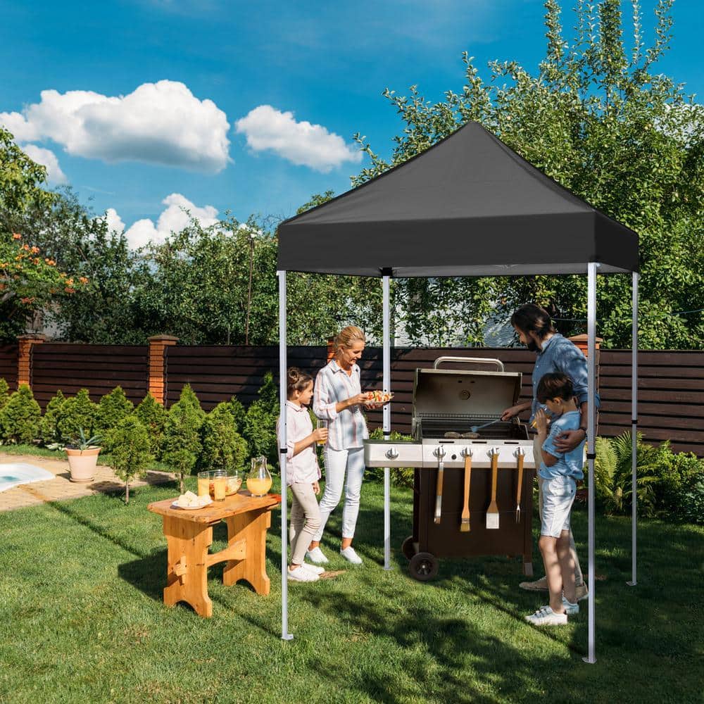EAGLE PEAK 5 ft. x 5 ft. Pop Up Canopy Tent Instant Outdoor Canopy