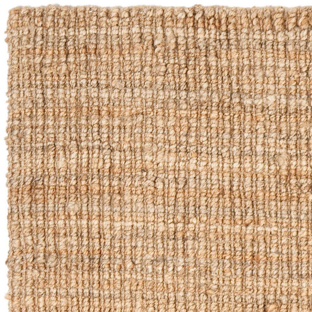 Natural Handwoven Jute Square Area Rug, 6' x 6'