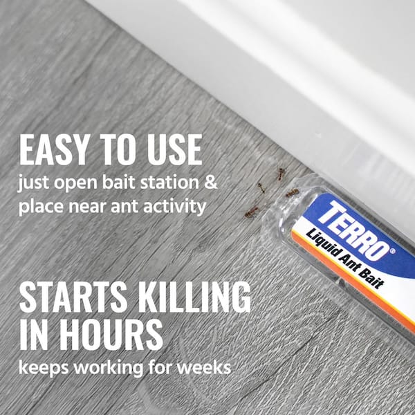 TERRO Ant Bait Killer Liquid and Granules T300T2600-THDVB - The