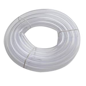 1/2 in. O.D. x 3/8 in. I.D. x 10 ft. Clear PVC Vinyl Tube