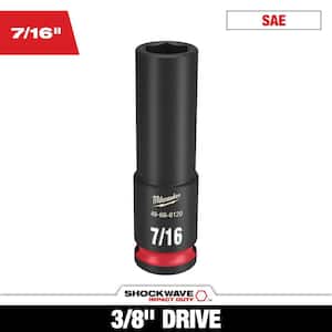 ②pretty.akke-1223 Milwaukee SHOCKWAVE 3/8 in. Drive 9/16 in. Deep 6 Point