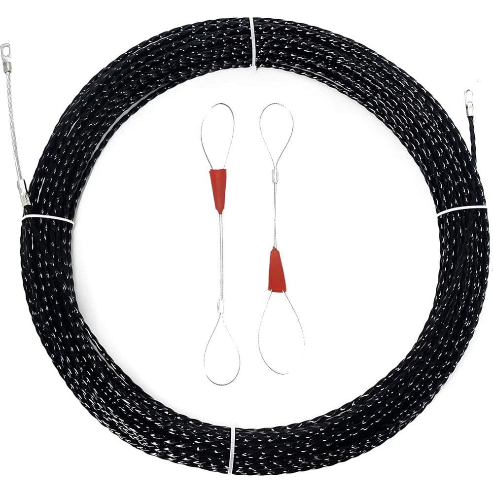100 ft. PET Electrical Cable Puller Fish Tape with Flexible Rigid Design, Bright Color, 360° Rotary Joint price history on PriceWatchPro