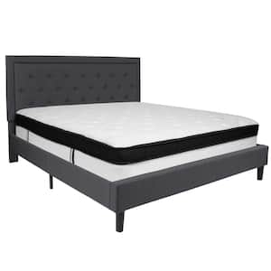 Dark Gray King Bed Set