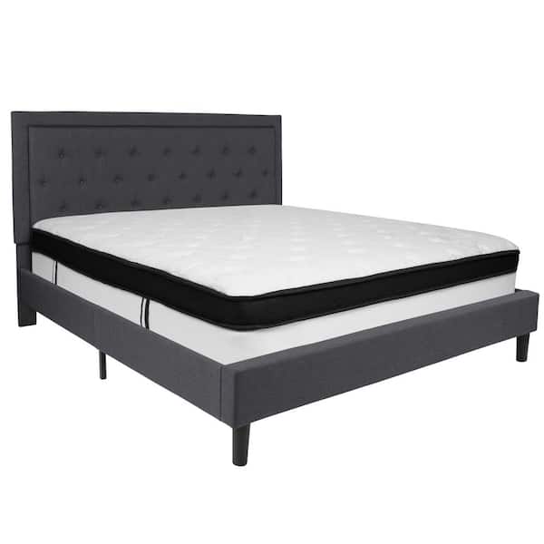Carnegy Avenue Dark Gray King Bed Set CGASL271048DAHD The Home Depot
