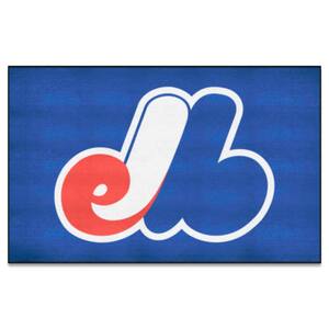 Fanmats Montreal Expos Baseball Mat - Retro Collection