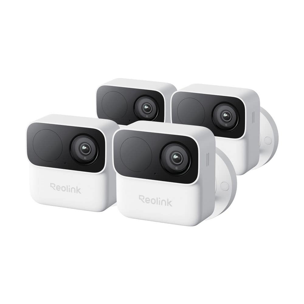 Argus MagiCam Outdoor 2MP Battery Operated Security Cameras Wireless WiFi, Upto9 Months Battery Life, Magnetic Mount,4Pk