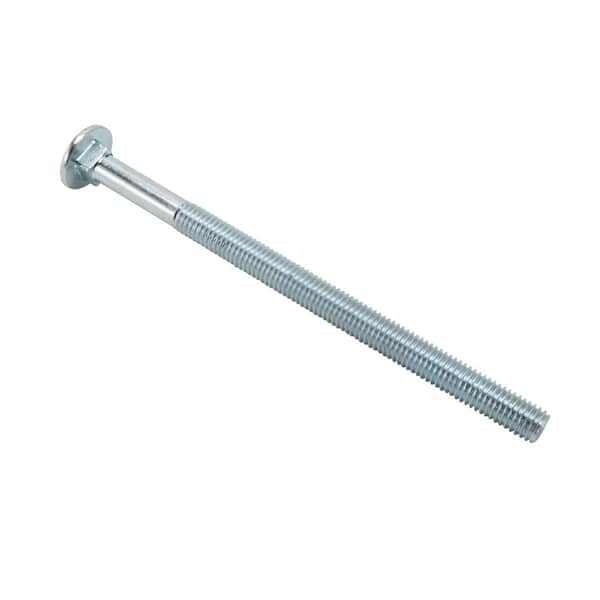 Everbilt 1/2 in.-13 x 8 in. Zinc Plated Carriage Bolt (10-Pack