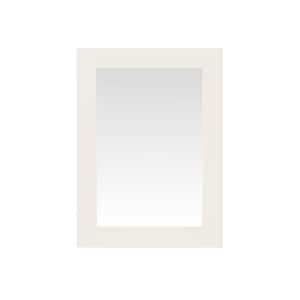 Sonoma 22 in. W x 30 in. H Rectangular Framed Wall Bathroom Vanity Mirror in Off White