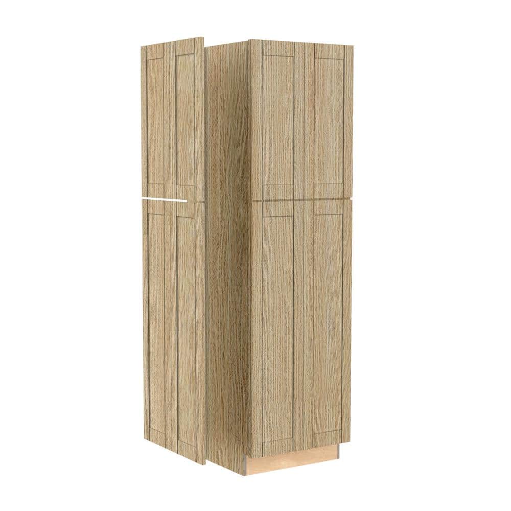 Washington 23.8 in. W x 0.75 in. D x 90 in.H Assembled Plywood End Panel Ki