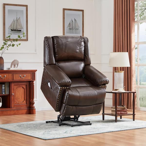 Power Lift Recliner Lazy Boy, Leather Lift Chairs For The Elderly