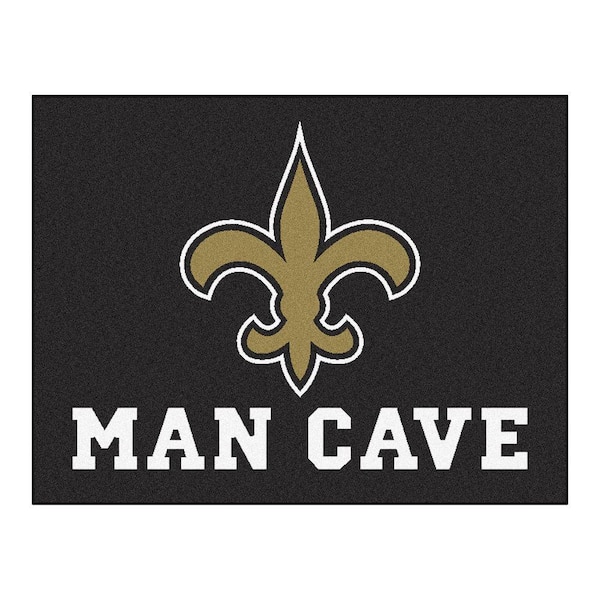 New Orleans Saints Man Cave Fan Banner Wall Door Scroll