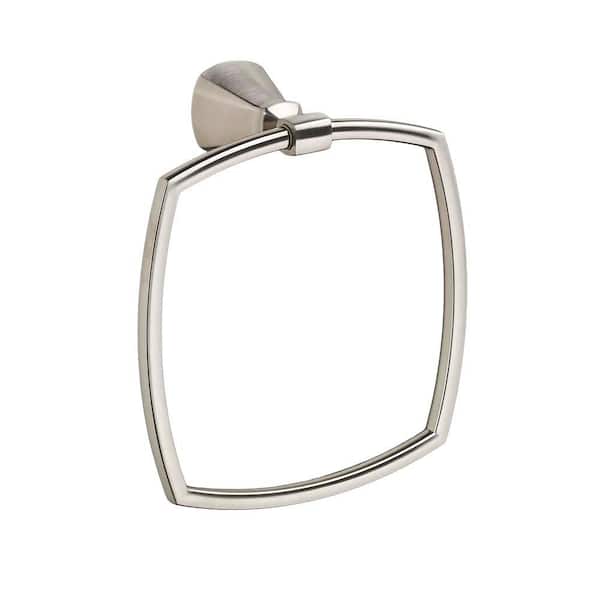 Edgemere Towel Ring in Brushed Nickel