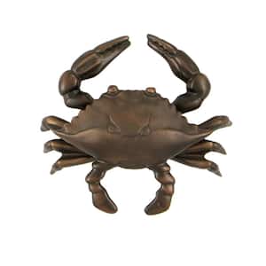 Oiled Bronze Crab Door Knocker