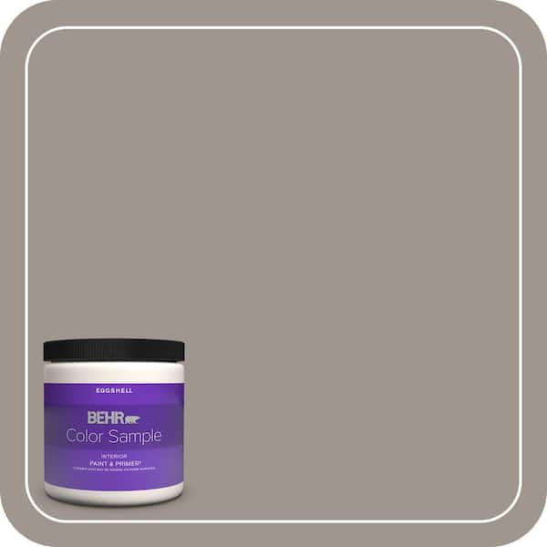 8 oz. #PPF-31 Pebbled Path Eggshell Enamel Interior Paint & Primer Color Sample