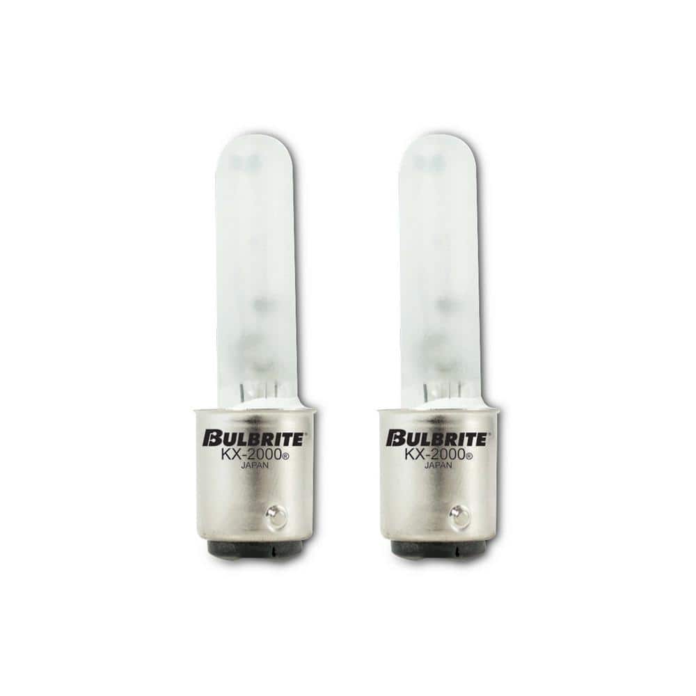 Bob ② ① ③ Bulbrite KX-2000 40-Watt T3 Krypton/Xenon Light Bulb with Double
