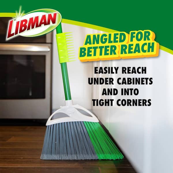 Libman Extra-Large Precision Angle Broom And Dustpan Set Green Steel Handle Clean Fibers Dustpan 6c84a942 7be9 4550 893c Be42f3c5518b.a7f6e4119e52f95ff4ba1346cbba8aa8 - View #10