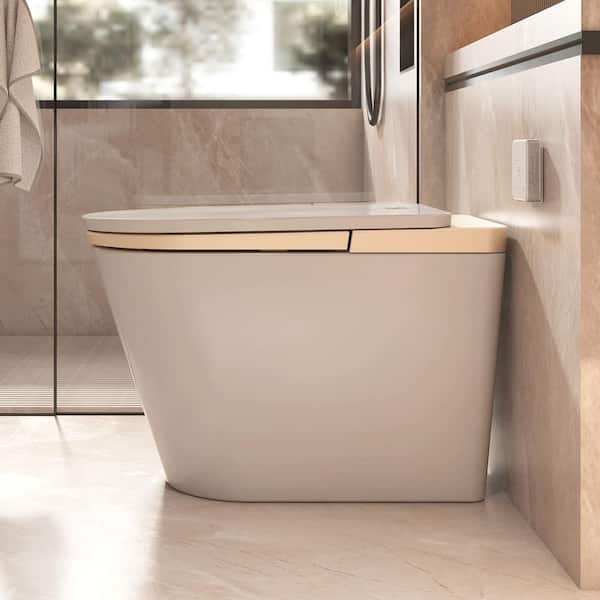 MEDUNJESS L-Z Elongated Smart Toilet with Auto Flush & Heated Seat