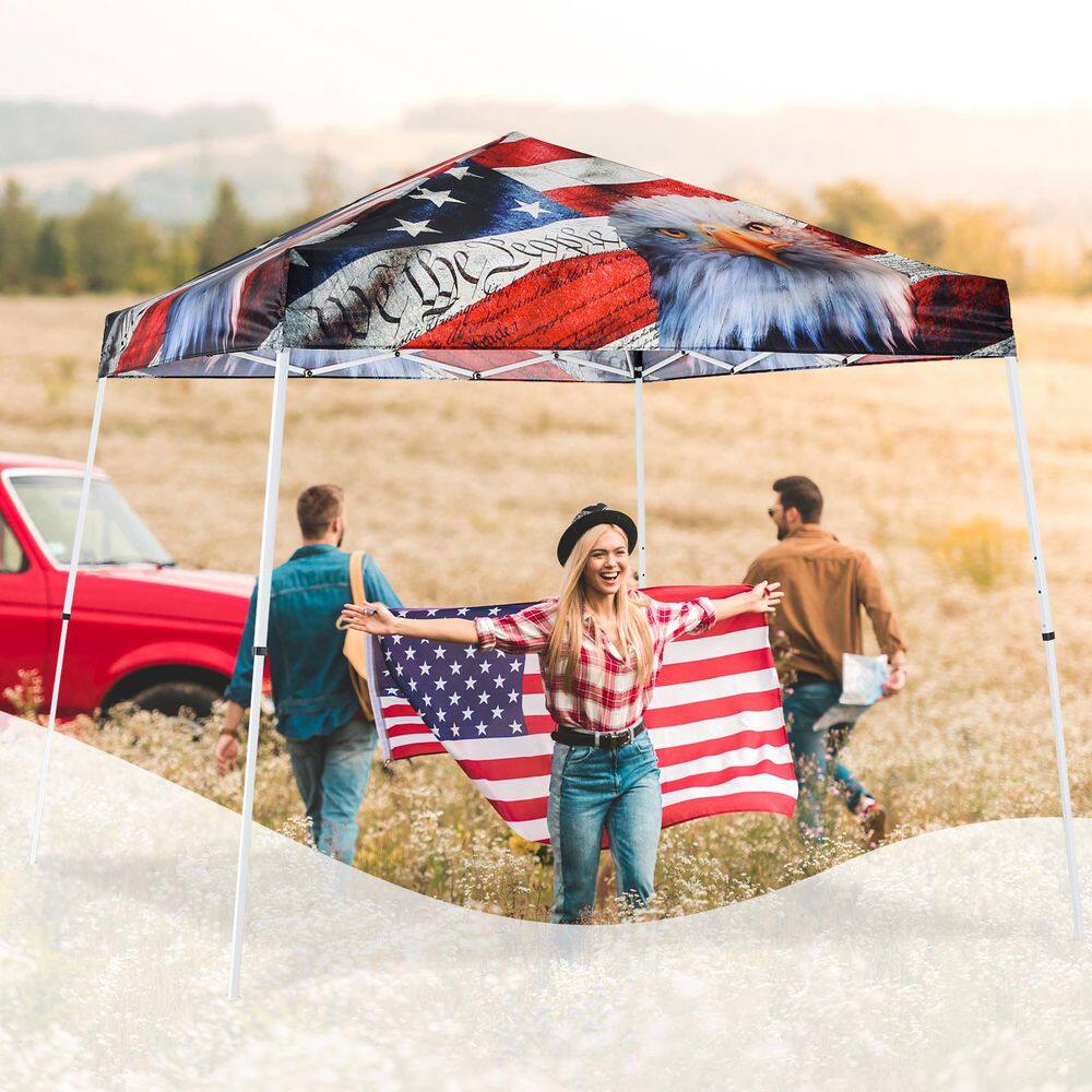 10 ft. W x 10 ft. D Slant Leg Pop-Up Canopy Tent price history on PriceWatchPro