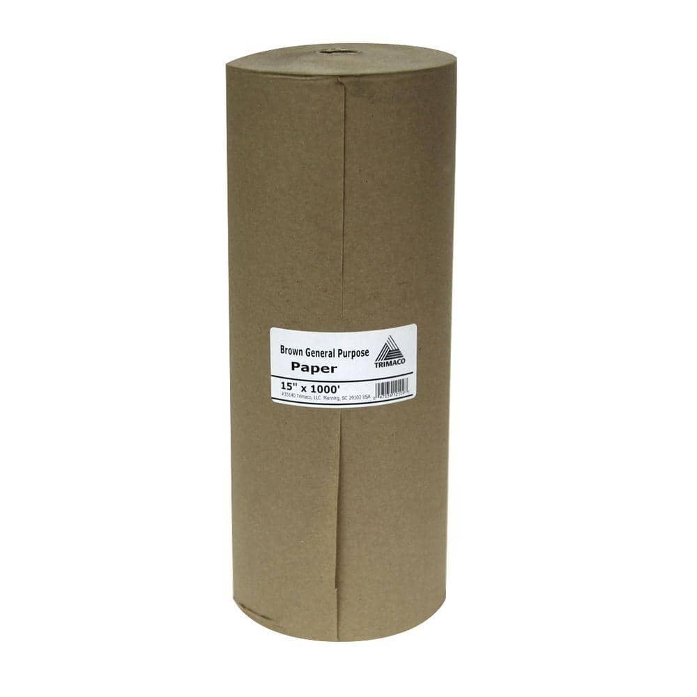 Trimaco 9-in x 180-ft Non-Adhesive Premium Masking Paper in the Masking  Paper & Film department at