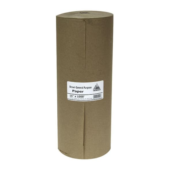 TRIMACO Easy Mask 15 IN. X 1000 FT. Brown General Purpose Masking Paper