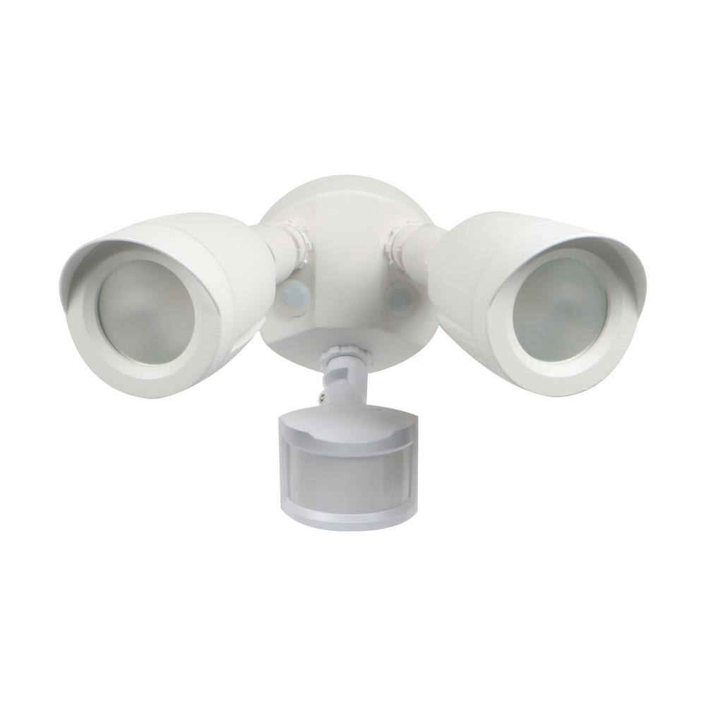 SATCO 125 -Watt Equivalent 1900 -Lumen 90 -Degree White Motion Sensing ...