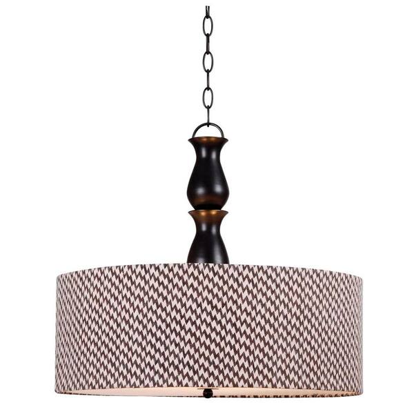 Kenroy Home Rumba 3-Light Oil Rubbed Bronze Pendant