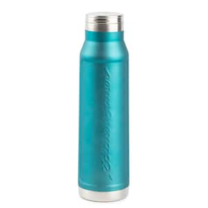 Paragon 22 oz. Winter Blue Stainless Steel Insulated Metallic Bottle