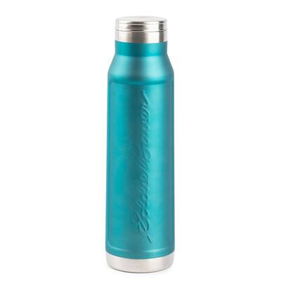 Paragon 22 oz. Winter Blue Stainless Steel Insulated Metallic Bottle