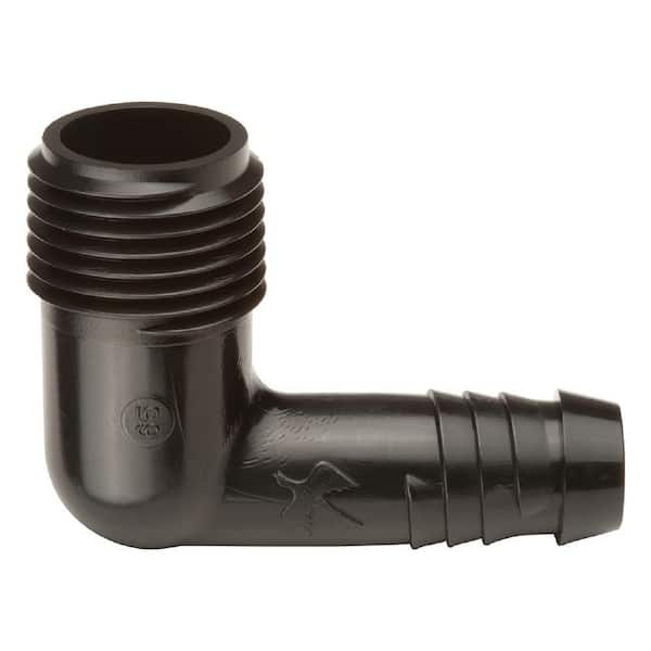 Rain Bird 1/2 in. Barb x 1/2 in. Male Pipe Thread Elbow for Swing Pipe