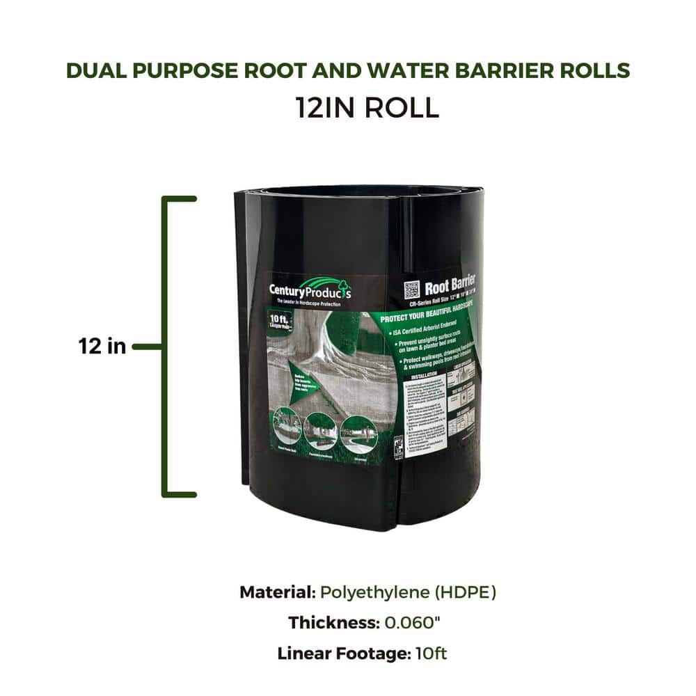 UPC 715671000111 product image for 12 in. D x 120 in. L Polyethylene Dual Purpose Root and Water Barrier Rolls | upcitemdb.com