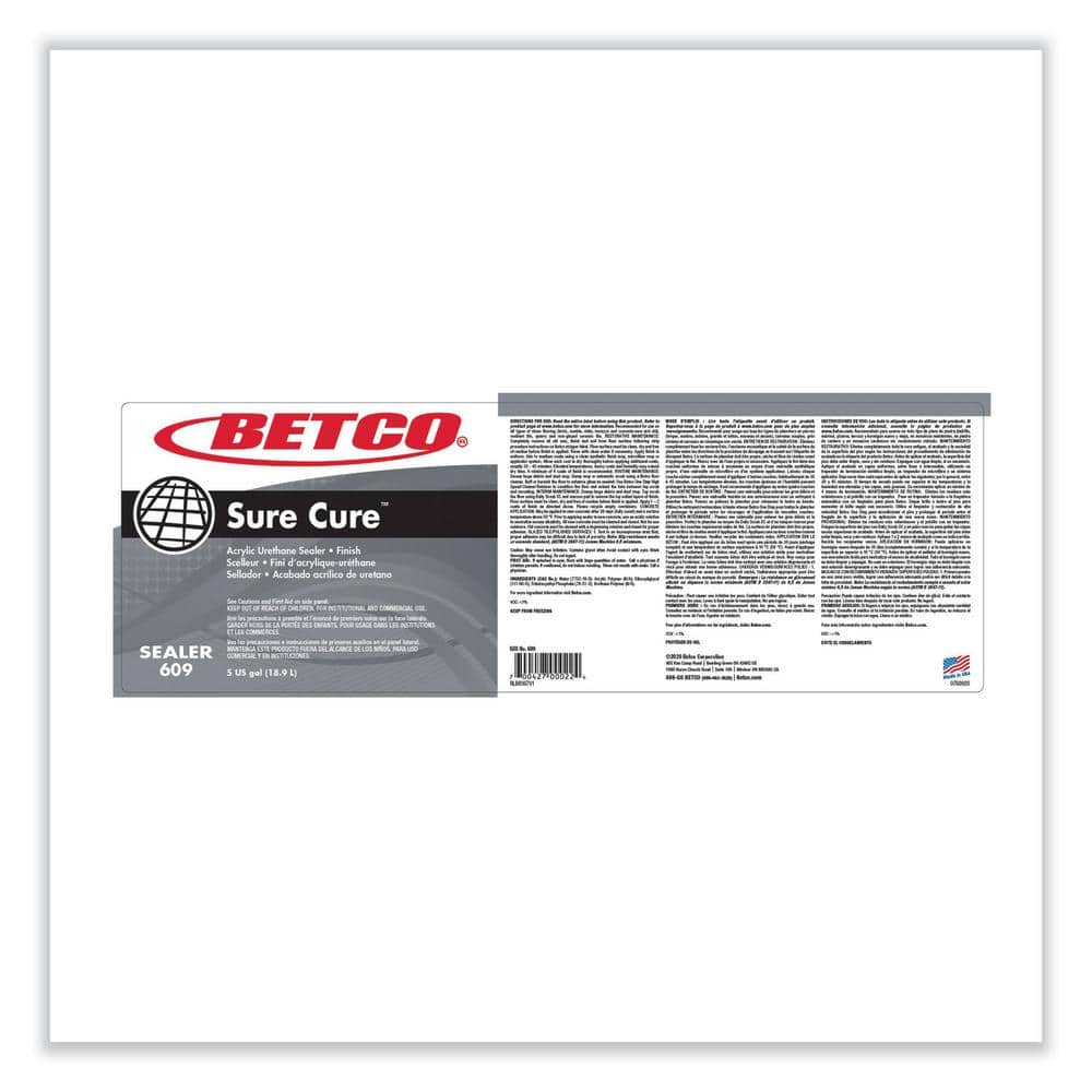 Sure Cure White Acrylic Urethane Floor Sealer and Finish