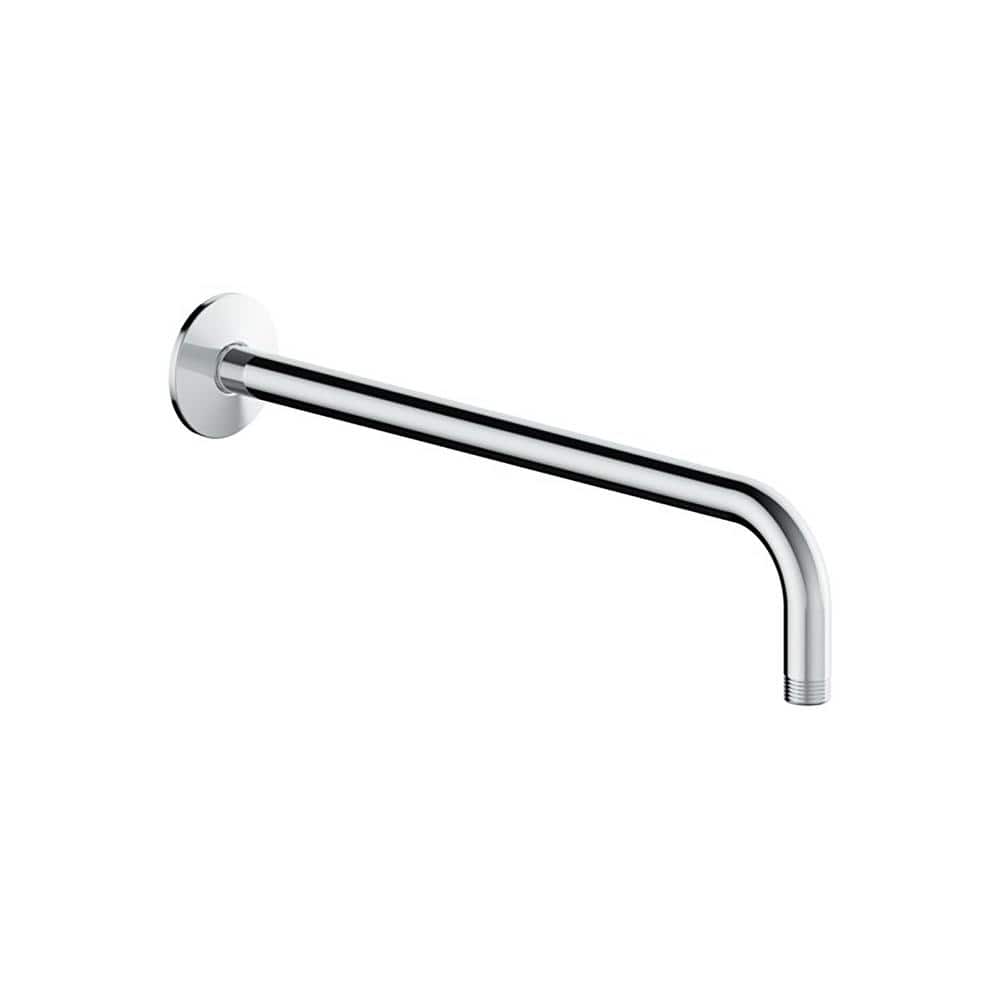 Polished Chrome 14.5-inch Steel Wall-Mounted Shower Arm