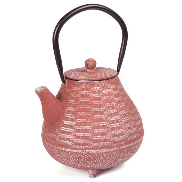 Creative Home Kyusu 5-Cup Brown Cast Iron Tea Pot