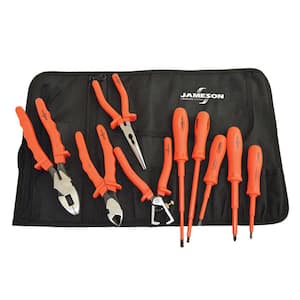 9-Piece 1000-Volt Insulated Basic Electricians Tool Set