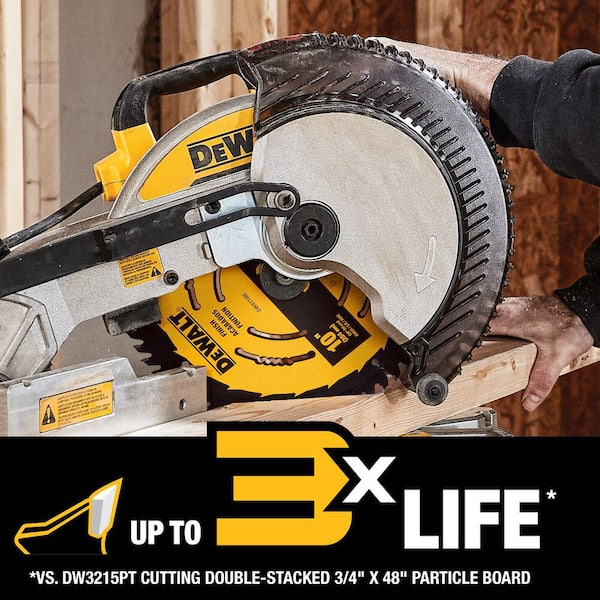 Dewalt Saw DEWALT FLEXVOLT 12-Inch Miter Saw Blade (60-Tooth