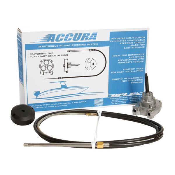 STEERING CABLE ROTARY 10 FOOT UNIVERSAL M66 STEERING CABLE ROTARY 10 FOOT UNIVERSAL M66