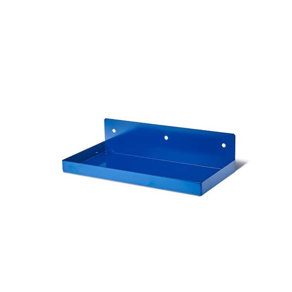 Triton Products 12 in. W x 6 in. D Blue Epoxy Coated Steel Shelf for DuraBoard