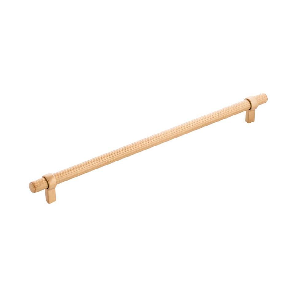 Sinclaire Collection 12 in. (305mm) Center to Center Brushed Golden Brass Bar Cabinet Pull Cabinet Pull price history on PriceWatchPro