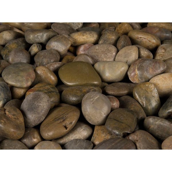 River rock home depot bags online