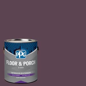 1 gal. PPG1046-7 Purple Basil Satin Interior/Exterior Floor and Porch Paint