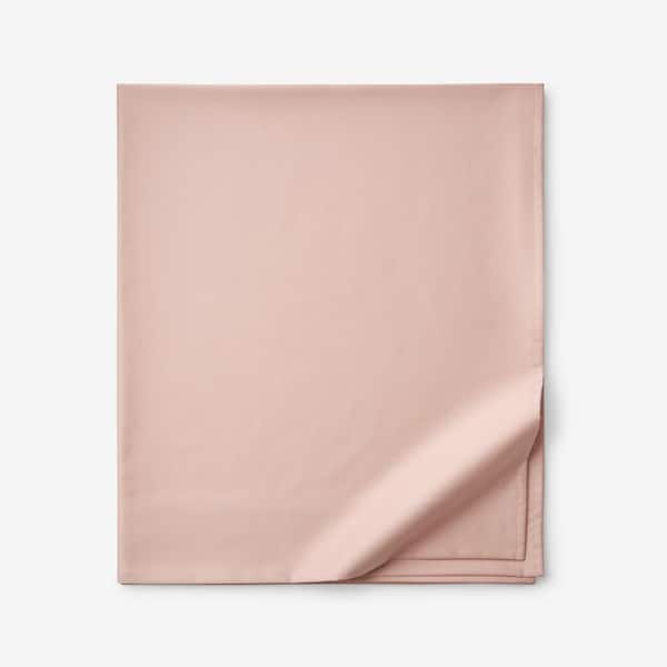 The Company Store Legends Hotel Supima Rose Sateen Oversized Queen Flat Sheet