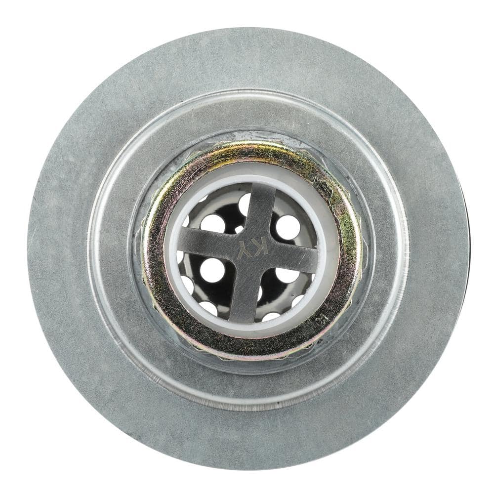Chrome 4.5" Mobile Home Shower Drain Strainer